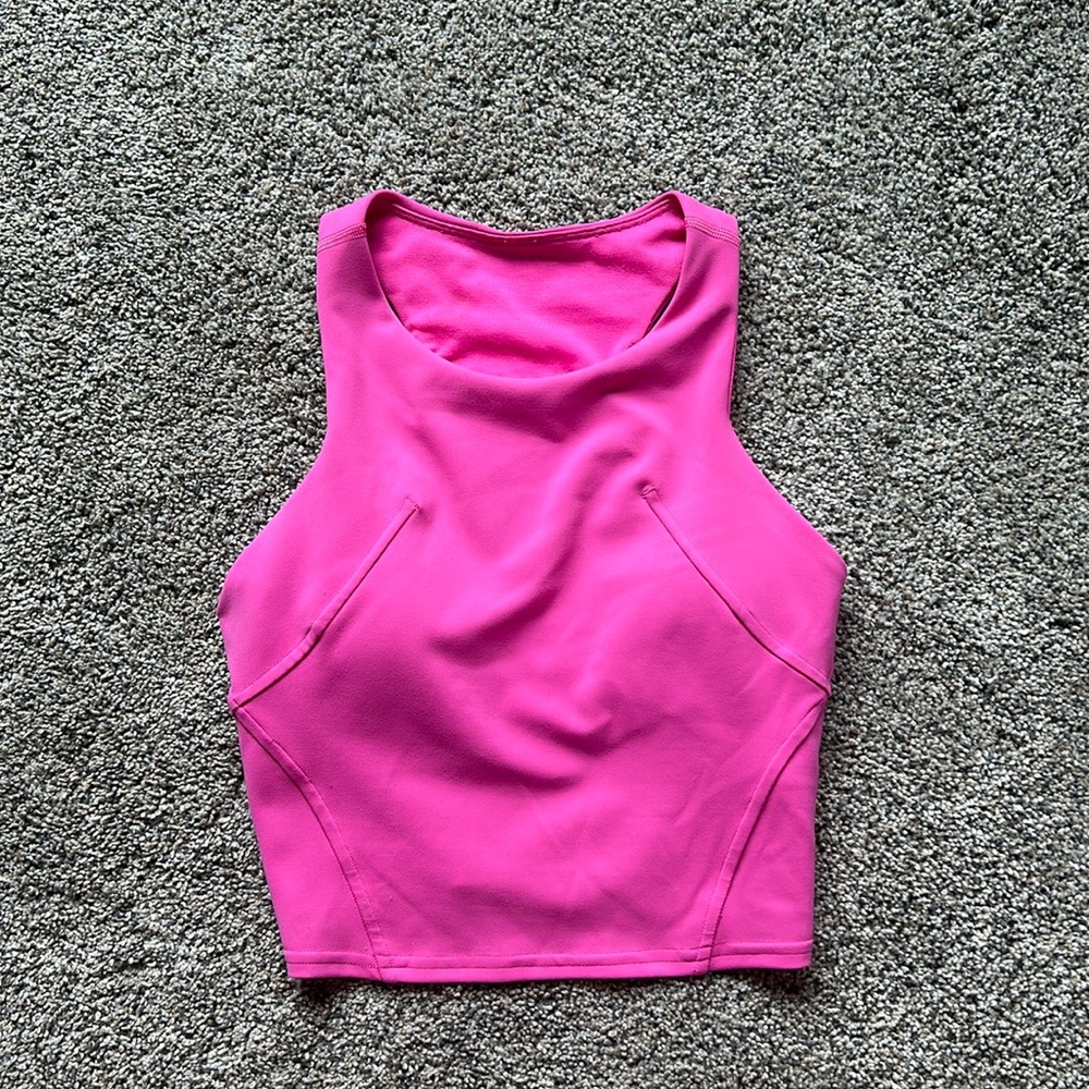 Lululemon size 0 sonic pink top